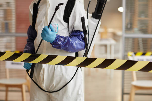 Professional Blood Cleanup technician working in Coleman, FL